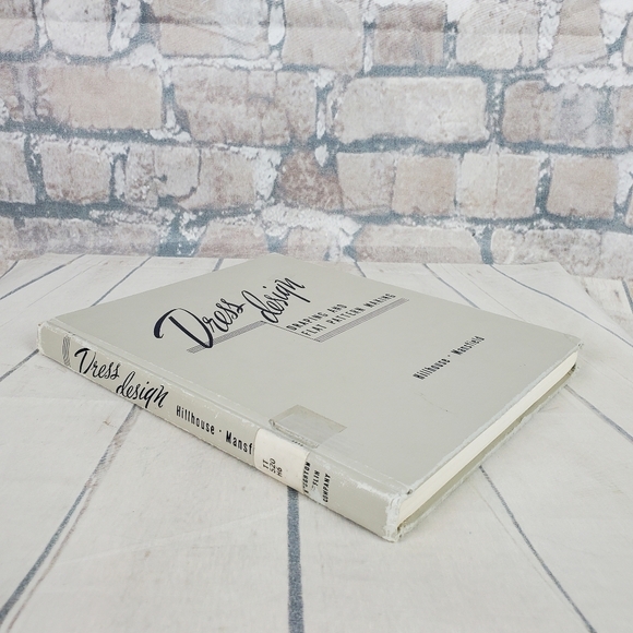 Vintage M.S. Hillhouse Dress Design Draping and  Flat Pattern Making Hardcover - Picture 10 of 16